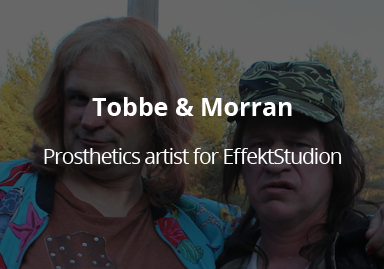 <h3>Morran and Tobbe</h3>Prosthetic artist for the Swedish TV-series Morran and Tobbe. Gelatine casts and application for EffektStudion.