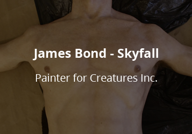 <h3>James Bond - Skyfall</h3>Painter for Creature's Inc on the Bond stunt bodies.